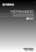 Yamaha YSTSW-800-Owners-Manual 
